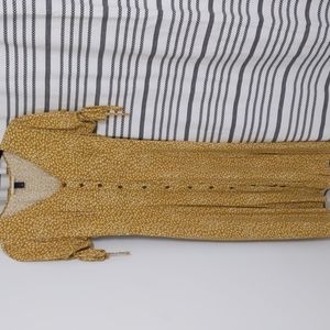 90s button through midi dress